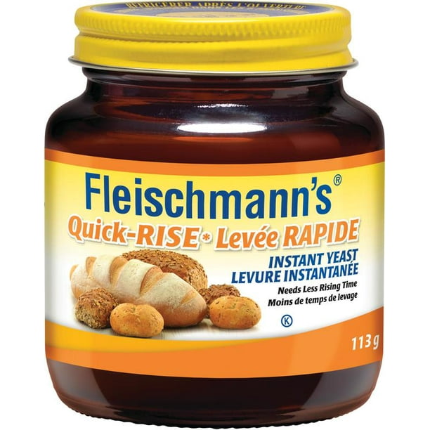 Fleischmann's - Bocal de levure - Levée rapide 113 g