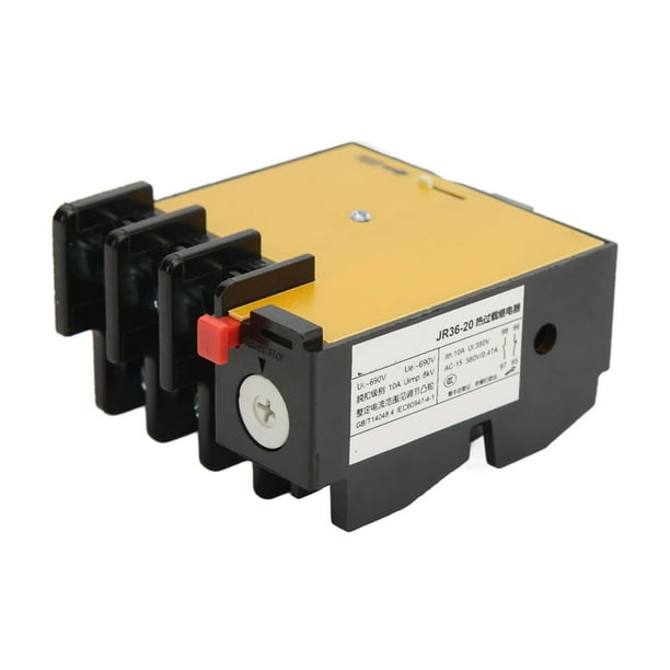 Thermal Circuit Breaker, Thermal Overload Relay Test Stop Buttons