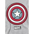 thumbnail image 3 of Captain America Chandail à Capuchon à Capuche Ziptone Shield Heather pour Garçons/filles, 3 of 5