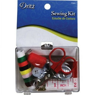 Clearance! Graduation Gifts Dritz Essential Sewing Box Kit, Blue Sewing  Kits for Her and Him