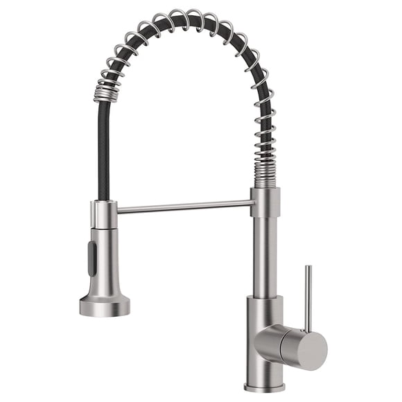 Grifo de cocina OWOFAN Industrial con pulverizador desplegable