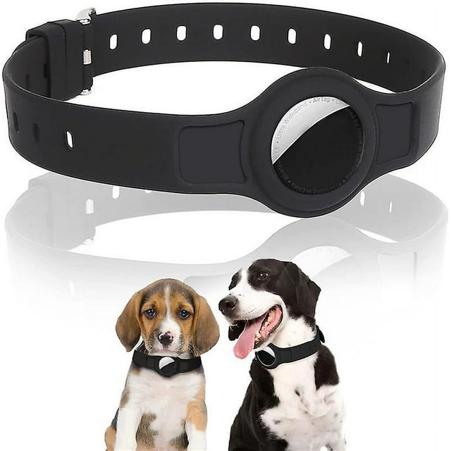 (negro) Collar para perros Apple, funda de silicona ajustable y antipérdida, accesorio para collar GPS para perros, adecuado para perros pequeños, gatos y mascotas de tamaño mediano. Rojo Verde Cocina, Decoración y Otros