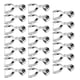 thumbnail image 3 of Paquete de 20 ganchos de colgante de plata Soledad 16 mm 6 piezas, 3 of 10