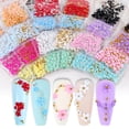 thumbnail image 2 of Qarigey Equipos de uñas acrílicos del sistema completo para principiantes DIY precio asequible variedad de colores ricos de larga duración Juegos de manicura naranja-oro perla, 2 of 6
