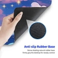 thumbnail image 5 of Heduofu Colorful Clouds Mouse Pad with Stitched Edge, Non-Slip Rubber Base Square Cute Kawaii Mousepads for Computer Desk 31.5x11.8 in, 5 of 6