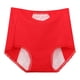 thumbnail image 2 of Puntoco Ropa interior corta para mujer Ropa interior menstrual a prueba de fugas de color sólido grande para mujer, 2 of 3