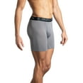 thumbnail image 5 of Fruit of the Loom Men's Breathable Friction Guard Pouch Boxer Briefs, 3-Pack, 5 of 10