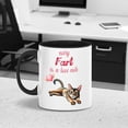 thumbnail image 5 of Every Fart is Love Note Abyssinian Guilty Face Happy Valentine's 11oz Accent Two-tone Mug Cat Lover Kitten Owner Gifts Coffee Tea Cup - 01016, 5 of 5