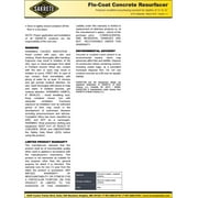 Concrete Resurfacer, Pail, Gray, Flo-Coat Concrete Resurfacer 120034