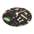 thumbnail image 2 of Kll Vegetable Quiche Christmas Tree Skirt 30",Party Decorations Farmhouse For Christmas Decorations Holiday Party, 2 of 8