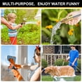 thumbnail image 7 of Stainless Steel 100 ft Garden Hose with 10-Function Nozzle and 3/4 Inch Copper Fitting, 7 of 7