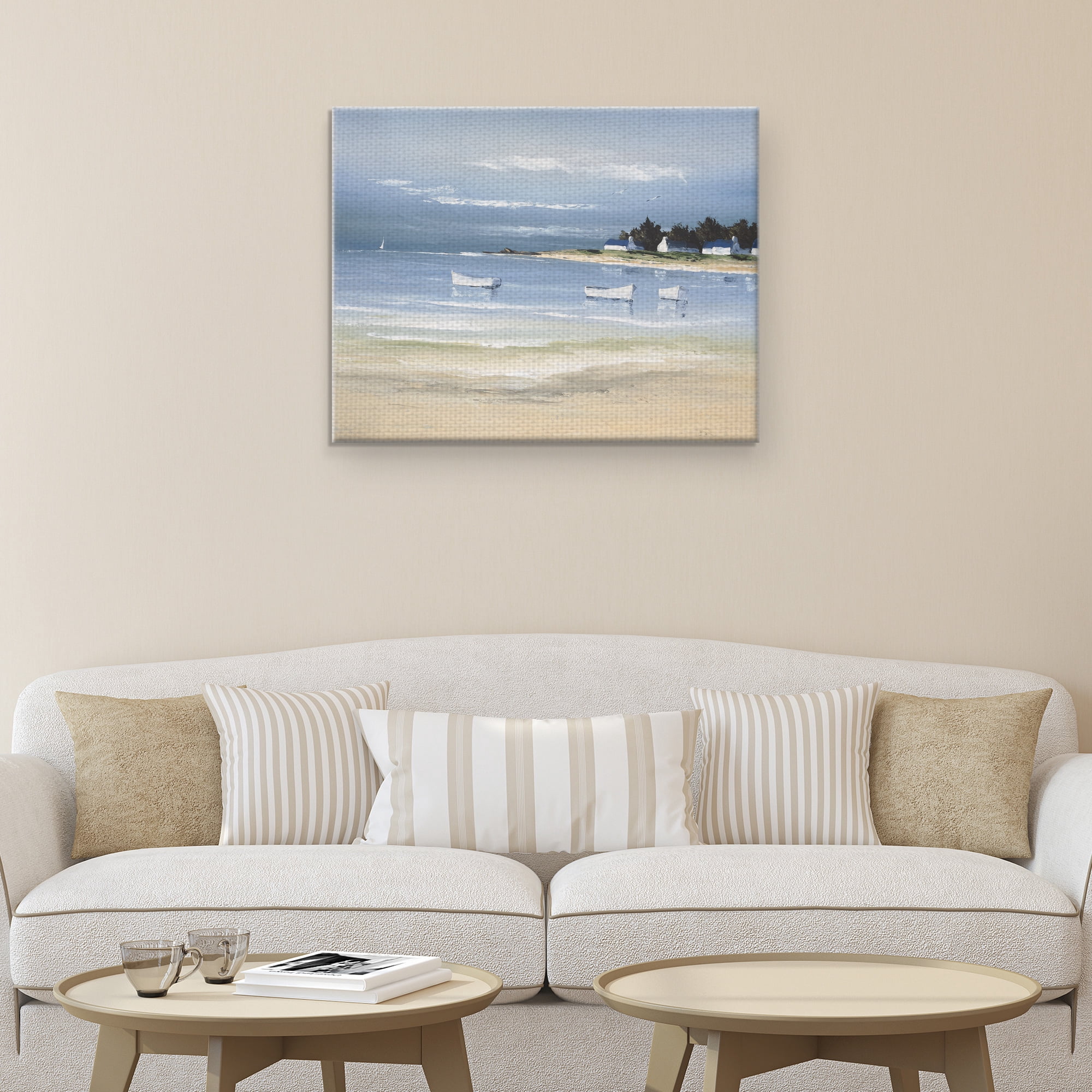 Masterpiece Art Gallery Coastal Inlet II by Frederic Flanet Canvas Art Print 22" x 28"