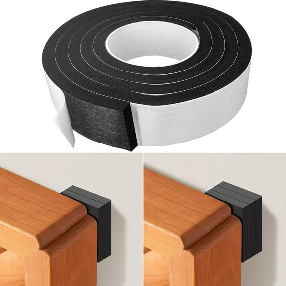 Anti Shake Headboard Stoppers for Wall,Anti Shake Headboard Stoppers Bed Stopper for Bed Frame,Felt Pads for Furniture Feet Chair Leg, Anti Vibration Soundproof Pads Anti-Scratches,Reduce Noise