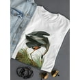 thumbnail image 3 of Great Blue Heron. T-Shirt Women -John James Audubon Designs, Female Medium, 3 of 4