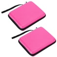 thumbnail image 2 of Estuche rígido de EVA para almacenamiento, bolsa portátil, funda protectora con cordones para 2DSPink, 2 uds., 2 of 14