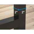 thumbnail image 2 of MAYEERTY 70.8 Inch Compact Conference Table, 6-Seater Office Desk with E1 Engineered Wood & 2"x2" Metal Frame, 2 of 5