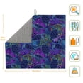 thumbnail image 2 of Uemuo Turtles Pattern Dish Drying Mat,16*18 inch Absorbent Dish Drainer Kitchen Counter,Large Size Dish Drying Pad for Countertops,Sinks,Draining Racks, 2 of 6