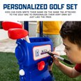 thumbnail image 5 of Franklin Sports Kids Toy Golf Set - PGA Tour MyFirst Plastic Golf Clubs + Balls Set for Kids + Toddlers - Righty + Lefty - Includes Carry Case, (2) Tees, (4) Balls, (4) Holes with Flags, 5 of 13