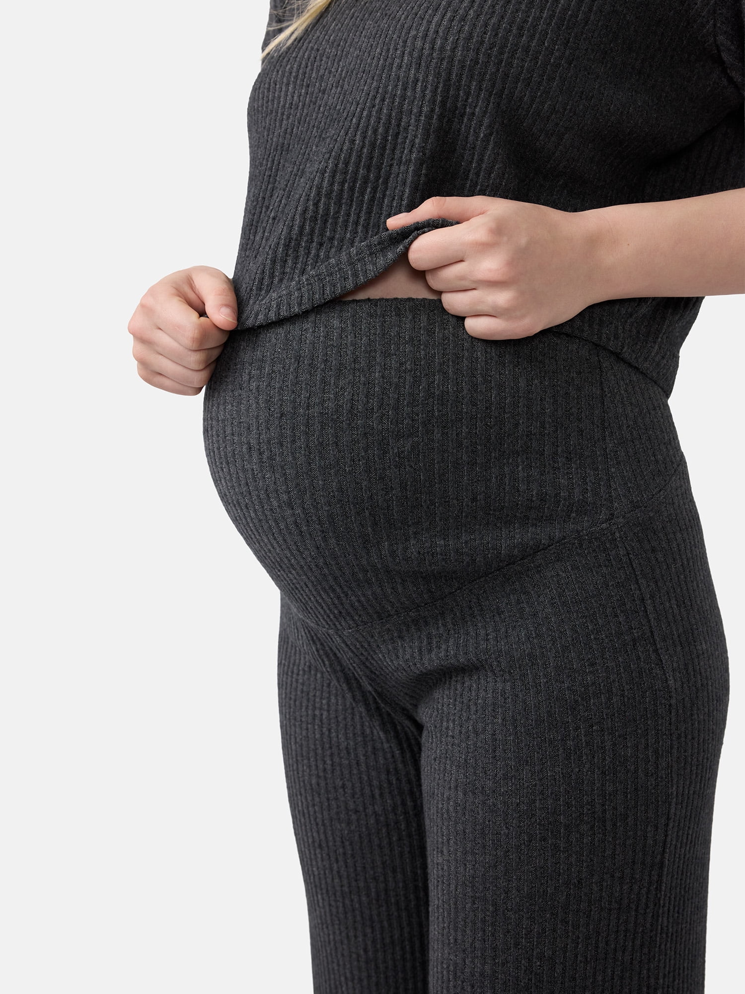 Ingrid & Isabel For Every Belly Maternity Cozy Rib Pant