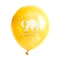 thumbnail image 4 of Globos SHUNTAI para 90.º cumpleaños, látex con confeti, 15 piezas, 12", 4 of 7