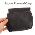 thumbnail image 3 of OULII vintage purse Black PU Coin Cash Bag for Daily Use 1 PCS, 3 of 8