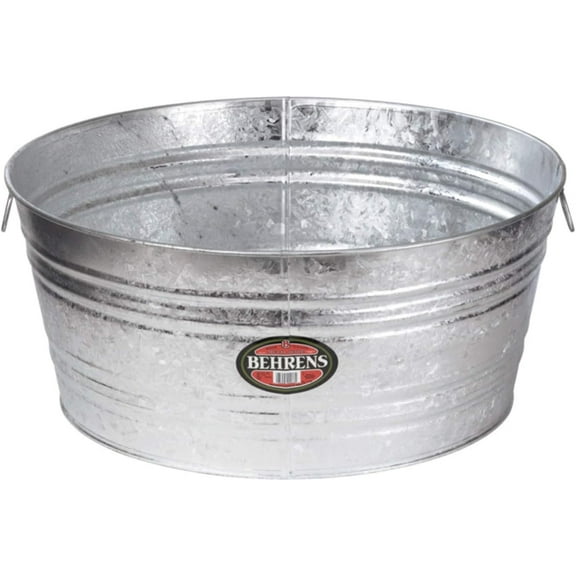 Behrens 11 gal. Steel Tub Round