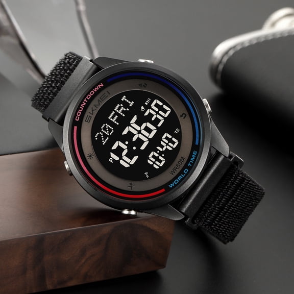 Kieccall Multifunctional Waterproof Digital Wrist Watch With Timing Function For Daily Sports And Outdoor Activities Gift