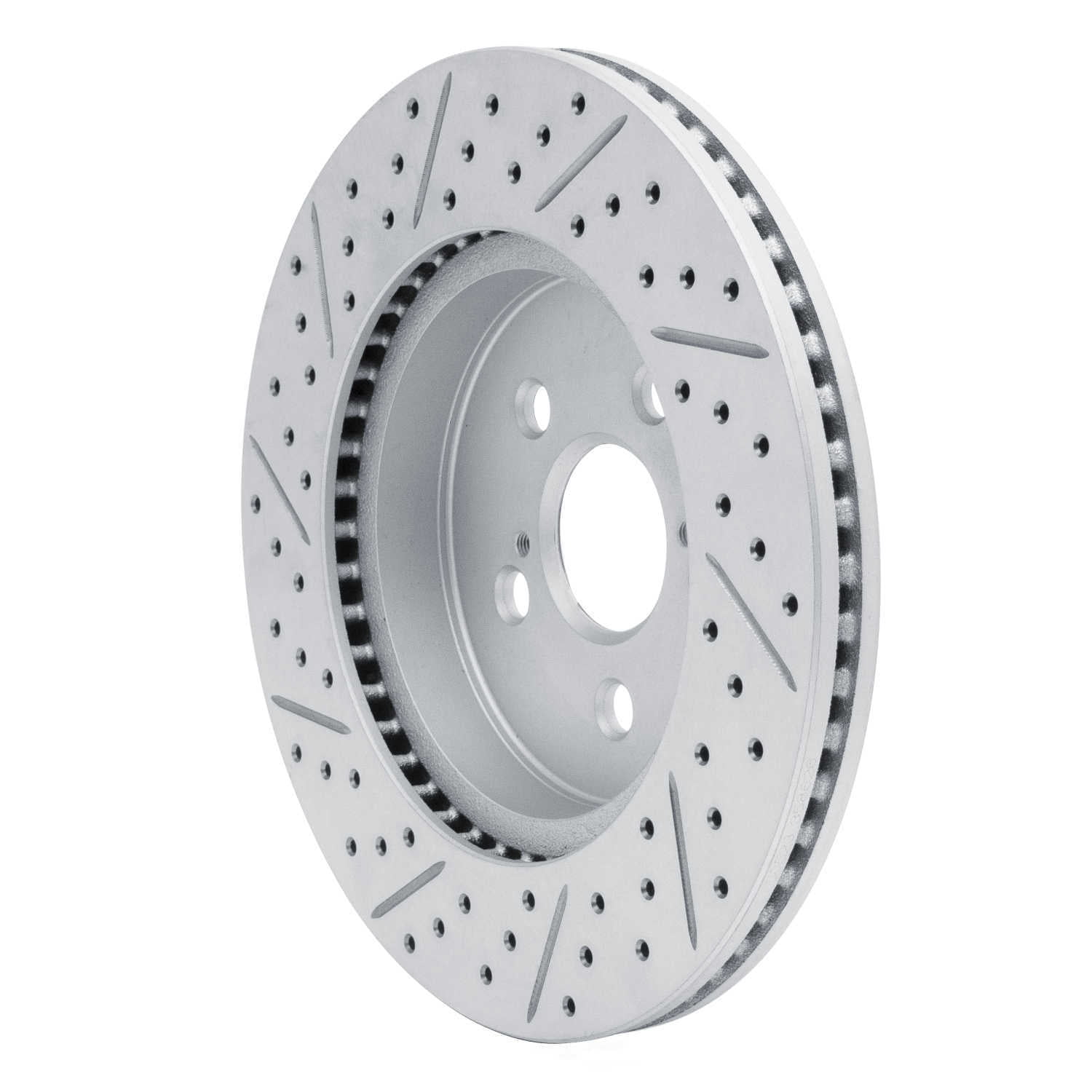 Dynamic Friction Company 830-76155R DFC Geoperformance Rotor - Drilled and Slotted