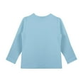 thumbnail image 3 of CCRFTGI Big Sister Shirts for Girls 10-12 Long Sleeve Cute Sky Blue Solid Color T shirts for kids Holiday Crew Neck Tshirts Soft Fall Spring Gifts for Girls Sky Blue 11-12 Years, 3 of 7