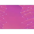 thumbnail image 1 of Ahgly Company Machine Washable Indoor Rectangle Transitional Deep Pink Area Rugs, 2' x 4', 1 of 7