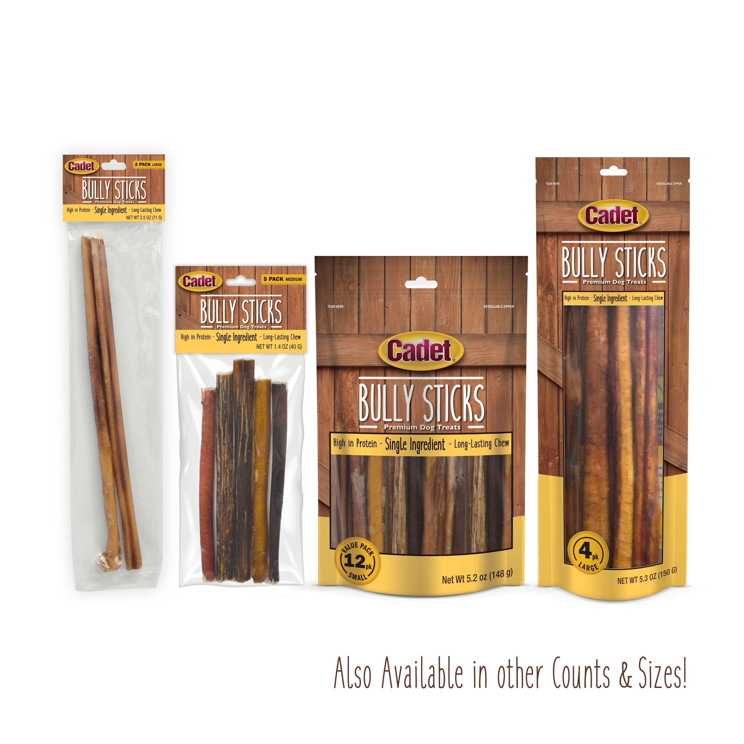 cadet bully sticks walmart