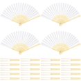 thumbnail image 1 of Ventiladores de mano plegables Helimoto, libro blanco, 24 unidades, 1 of 8