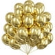 thumbnail image 1 of Globo de látex redondo con confeti, globo de Color metálico de 12 pulgadas, dorado y plateado, decoración para aniversario, boda y fiesta de cumpleaños, 1 of 7