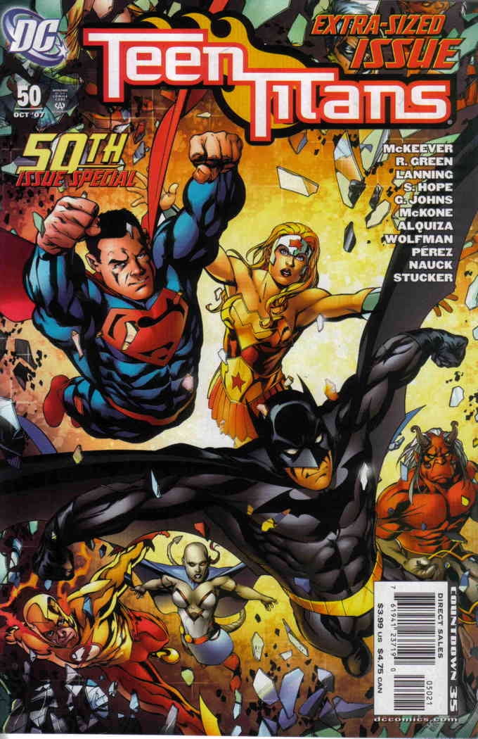 Teen Titans (3rd Series) #50A VF ; DC Comic Book