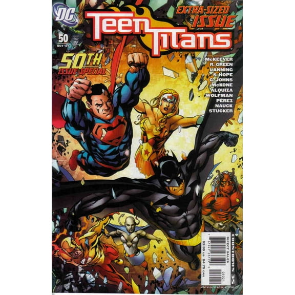 Teen Titans (3rd Series) #50A VF ; DC Comic Book