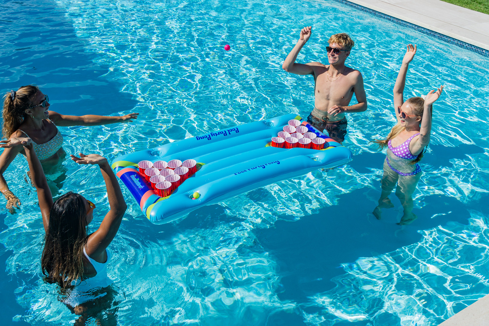 Inflatable Pool Party Pong - image 2 of 2