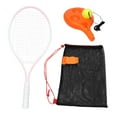 thumbnail image 3 of Juego de raquetas de tenis para jóvenes, equipo de entrenamiento ligero para principiantes. Rosa, 3 of 9
