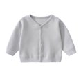 thumbnail image 4 of Girls Knit Cardigan, Long Sleeve Button-Down V-Neck, Layering Sweater, for Everyday Layering, School and Weekend Wear, Kids Clothing | JASKFLY, 4 of 9