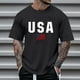 thumbnail image 2 of Camisetas Para Hombre Upf 50+ Camiseta De Natación De Manga Corta Para Hombre, Camiseta Para Correr, Trajes De Baño, Natación, Senderismo, Camisetas De Entrenamiento, 2 of 4