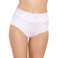 thumbnail image 1 of Bali Womens Passion for Comfort Brief, 8, Lilac Rose Link Print, 1 of 1