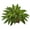 Metallic, variant on Nearly Natural Plastic 23" Boston Fern Artificial Plant in Metallic Planter, Green