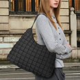 thumbnail image 2 of JennyShop Pretty Lightweight Puffy Handbag, Trendy Quilted Tote Bag Puffer Hobo Bag for Women, Everyday Carryall Tote for Work Gym College, 2 of 6