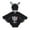 B, variant on Emy Dola Infant Baby Black Bat Romper Cloak Skeleton My 1st Halloween Newborn Boy Girl Dress Up Bodysuit Set With Ear Hat-1pcs