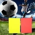 thumbnail image 4 of Tarjetas Rojas Y Amarillas De Fútbol Registro De Equipos De Herramientas De Árbitro De Juegos De Fútbol, 4 of 8