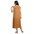 thumbnail image 4 of Moomaya Nuisette d'Allaitement à Col en V pour Femmes, Imprimée en Coton, 4 of 5