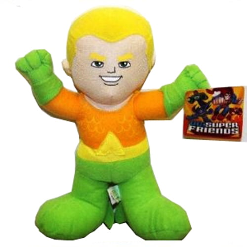 Aquaman Plush Toy - DC Super Friends Doll (13 Inch) - Walmart.com - Walmart.com