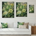 thumbnail image 4 of Designart "Green Succulents Flowers peaceful Succulents VIII" Floral & Botanical Print on Natural Pine Wood, 4 of 5