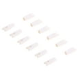 thumbnail image 3 of 12pcs Pin Nock Insert Shaft Tail White, 3 of 7