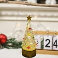 thumbnail image 5 of Christmas Decorations Glowing Christmas Trees Crystal Night Lights Glitter Christmas Tree Desktop Decorations Battery-Operated Clear LED Ambient Lights for Living Room Table Party Decorations, 5 of 7