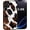 Brown Cow Pattern, variant on for Samsung Galaxy S25 Case,Black Soft TPU Silicone Shockproof Protection Cover Phone Case for Galaxy S25 2025 6.2 inch Cute Amusing Pattern | Cute Penguin